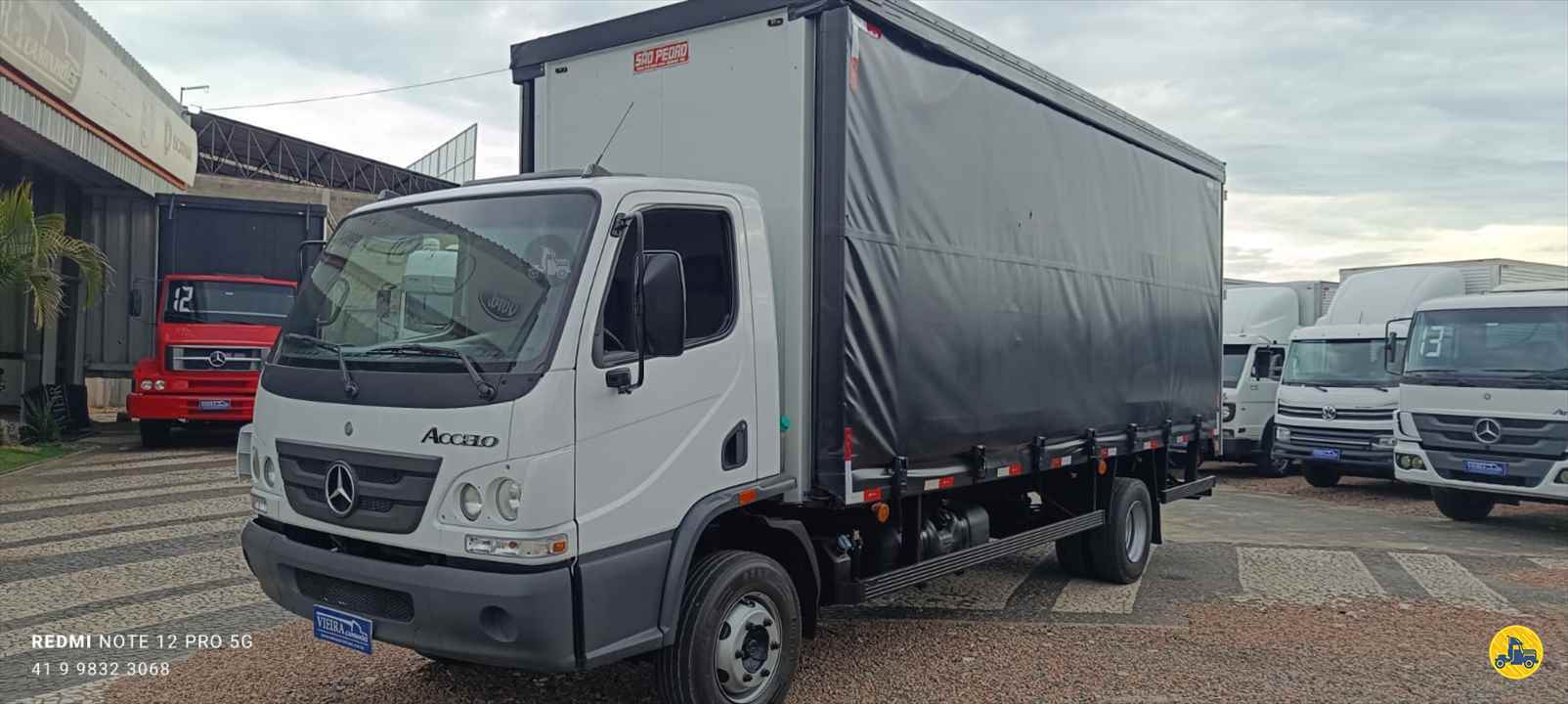 CAMINHAO MERCEDES-BENZ MB 1016 Baú Sider 3/4 4x2 Vieira Caminhões CURITIBA PARANÁ PR